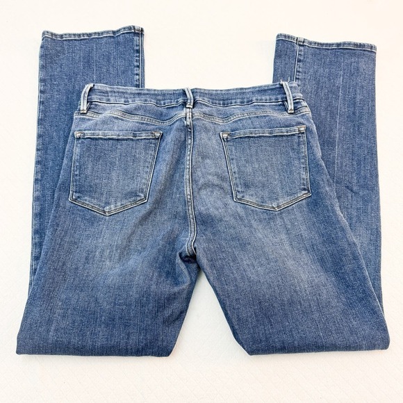 Frame Le Mini Bootcut Jeans Blendon Form Fitting Denim Size 32 - Picture 4 of 7